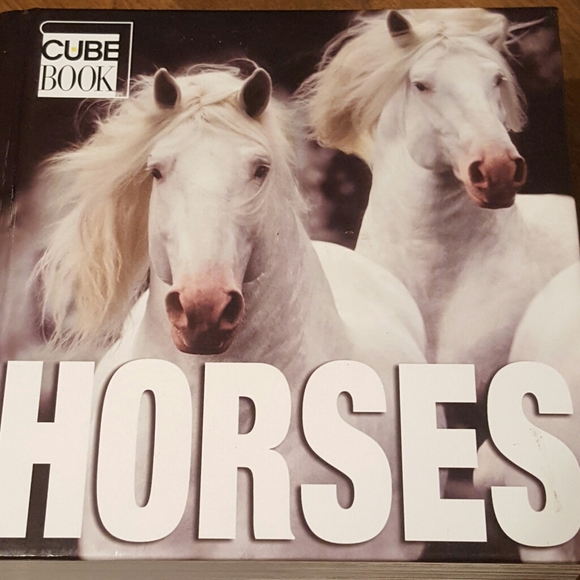 HORSES CUBE BOOK EXCELLENT CONDITION
